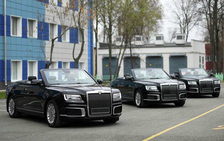  Aurus Senat Парадный Кабриолет (412314) 2019 года  (RU) (фото 9 из 16)